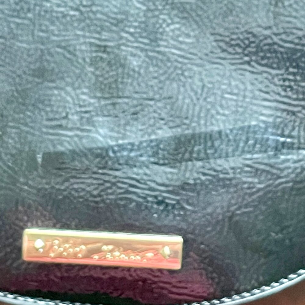 Betsy Johnson Patent Leather Cross Body Bat Purse. - Picture 6 of 6